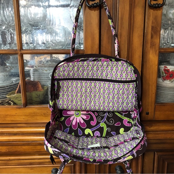 EUC Vera Bradley floral shoulder bag - Picture 4 of 6